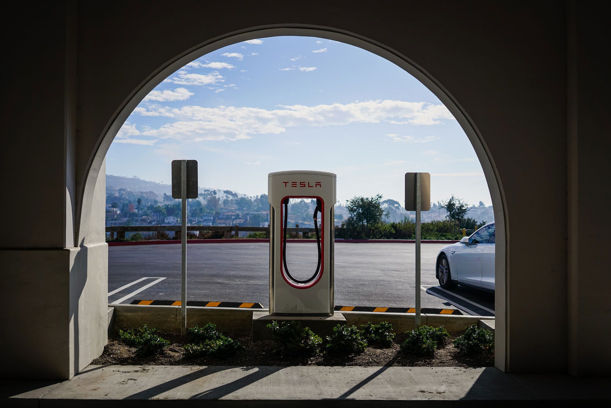 tesla supercharger