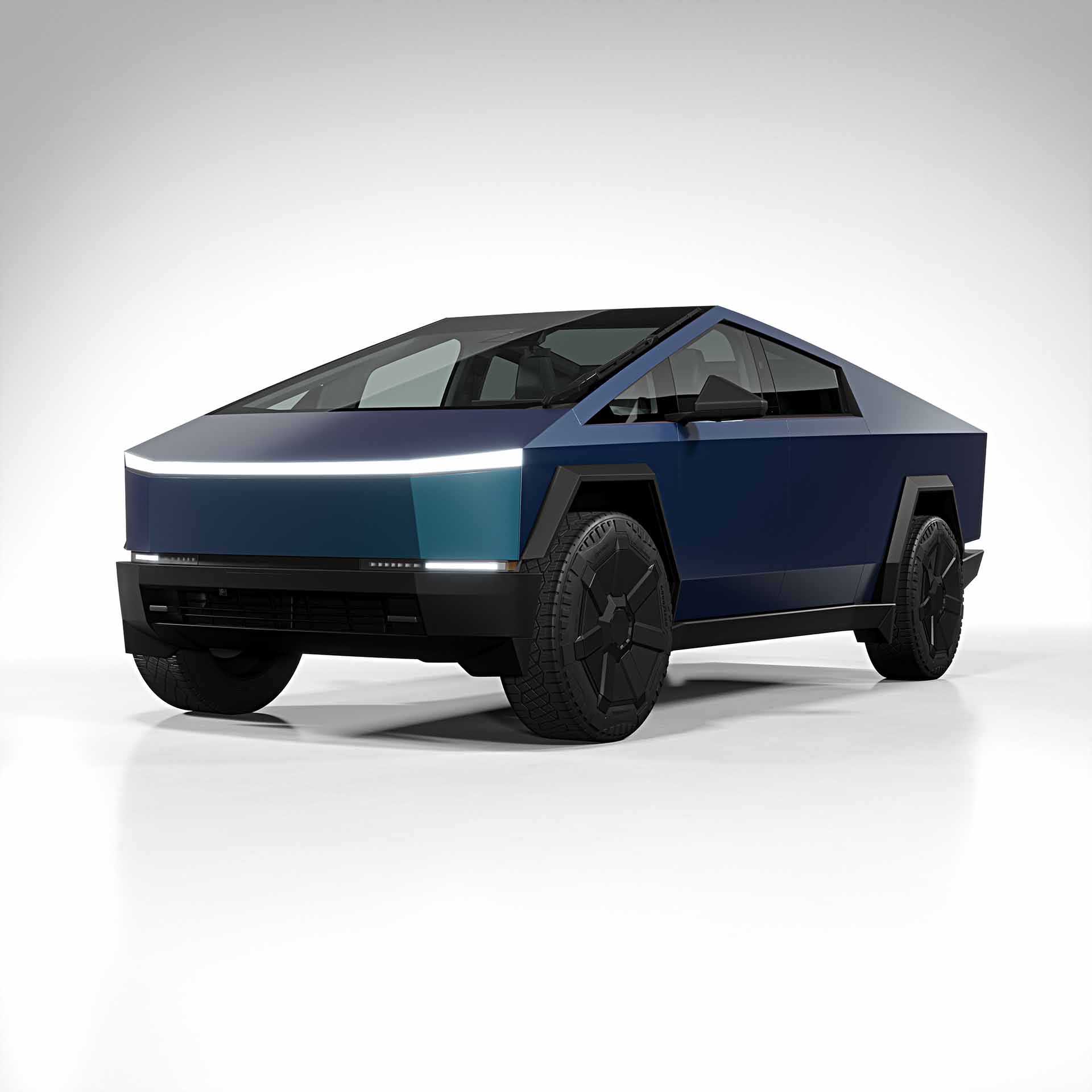2025 Tesla Cybertruck colorflow satin frozen ocean 0001