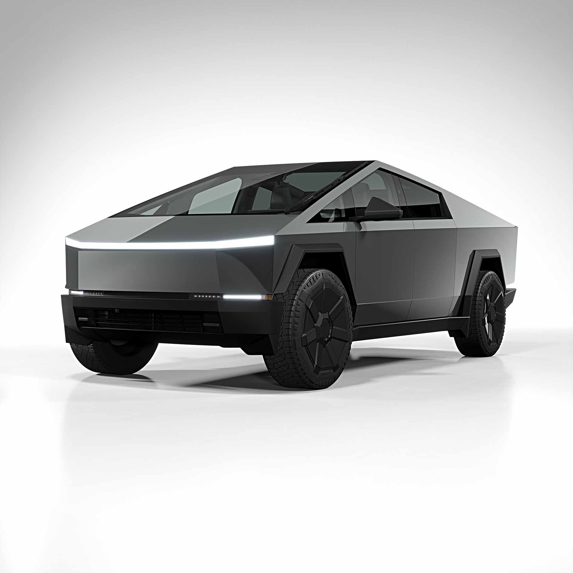 2025 Tesla Cybertruck conform chrome black 0001