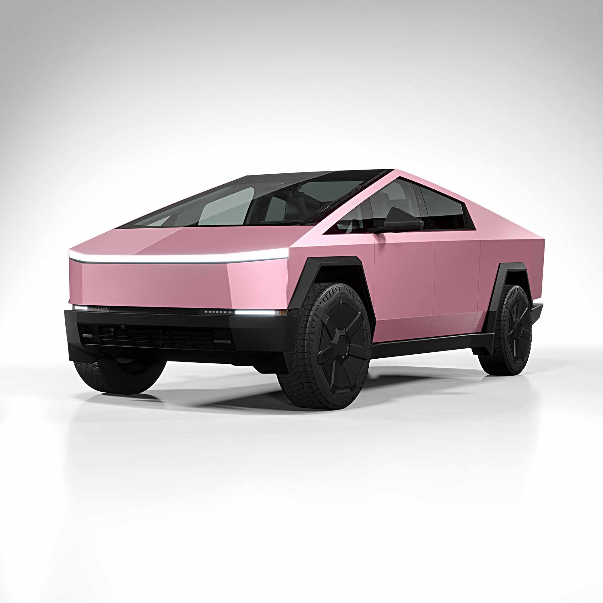 2025 Tesla Cybertruck pearl tutu pink 0001