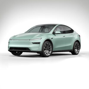 2025 Tesla Model Y gloss moonrock green 0001 scaled