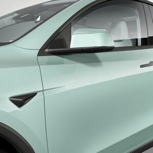 2025 Tesla Model Y gloss moonrock green 0003 scaled