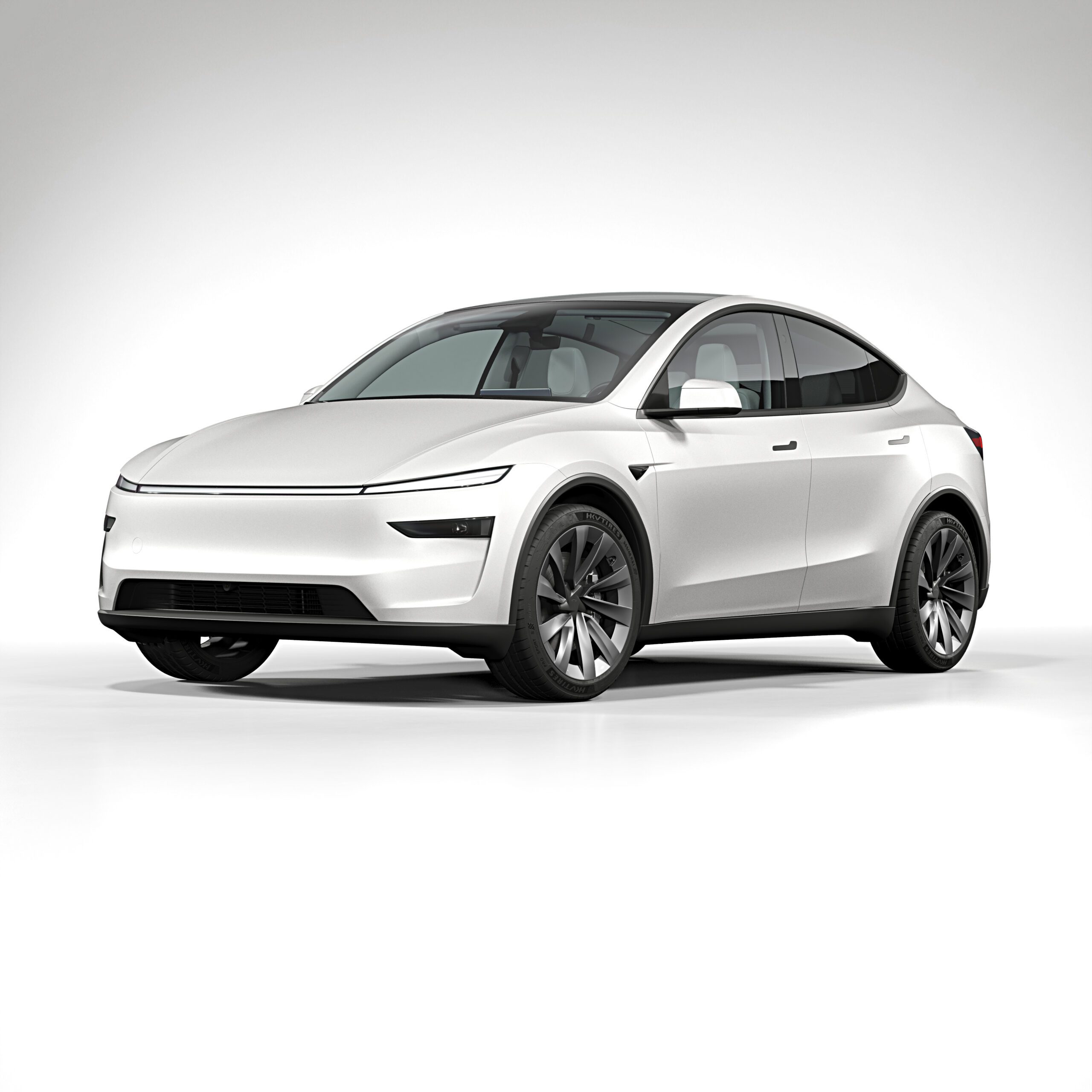 2025 Tesla Model Y satin shimmer frosted lily 0001 scaled