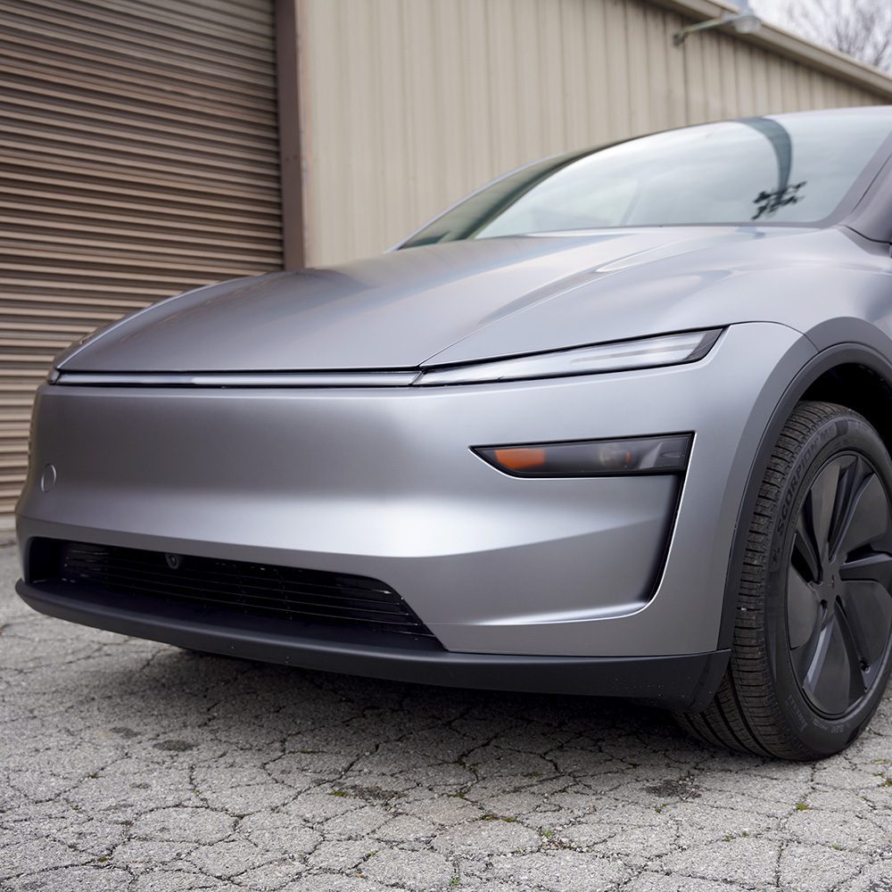 Model Y Juniper clear PPF on headlights and lightbar