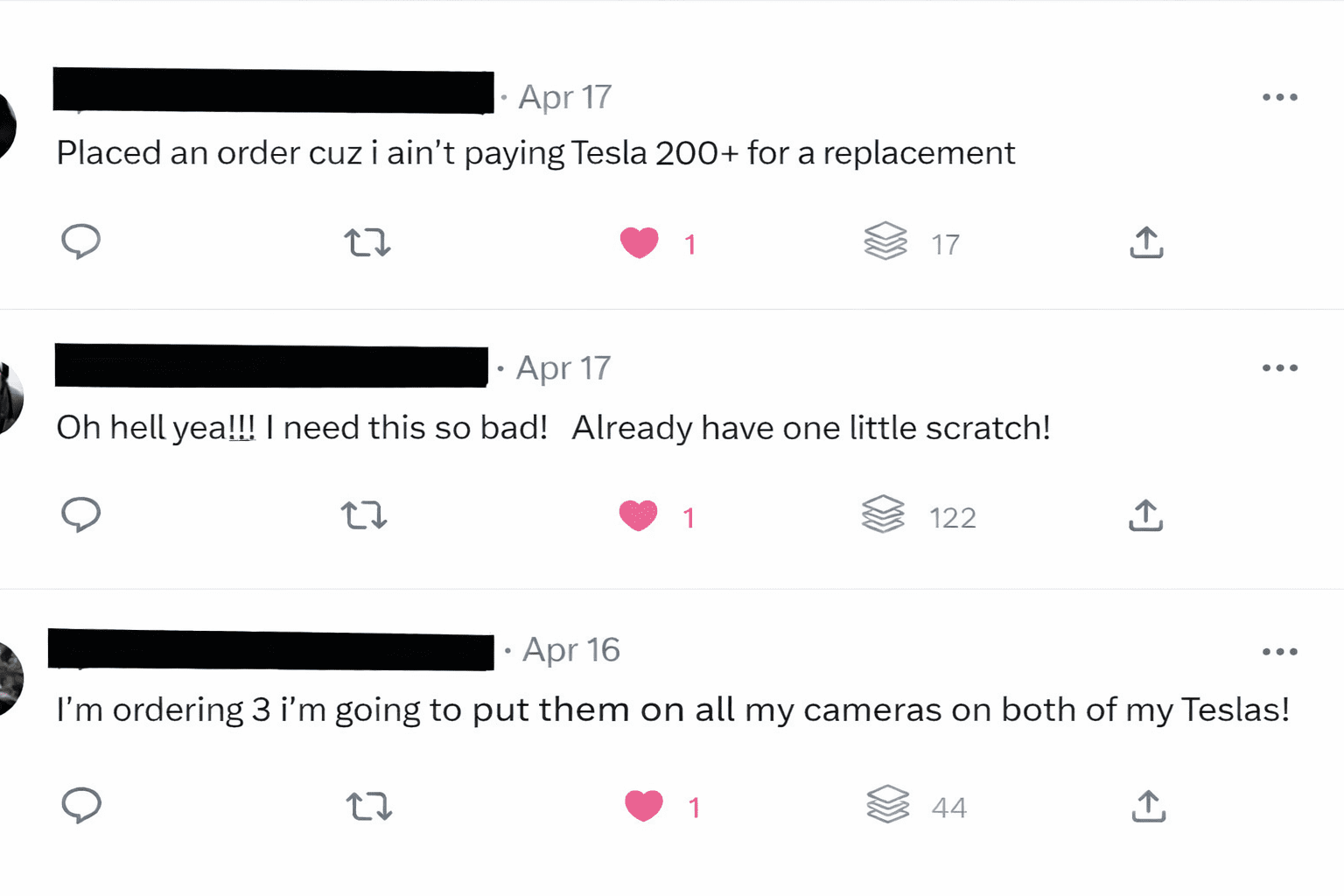 camera ppf protection X responses 