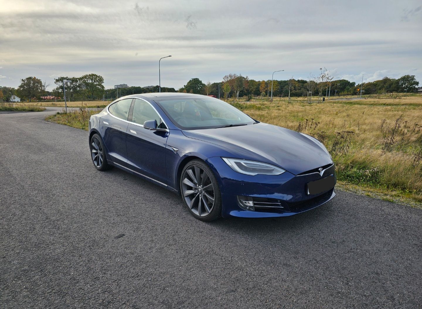 Model S before chrome delete 