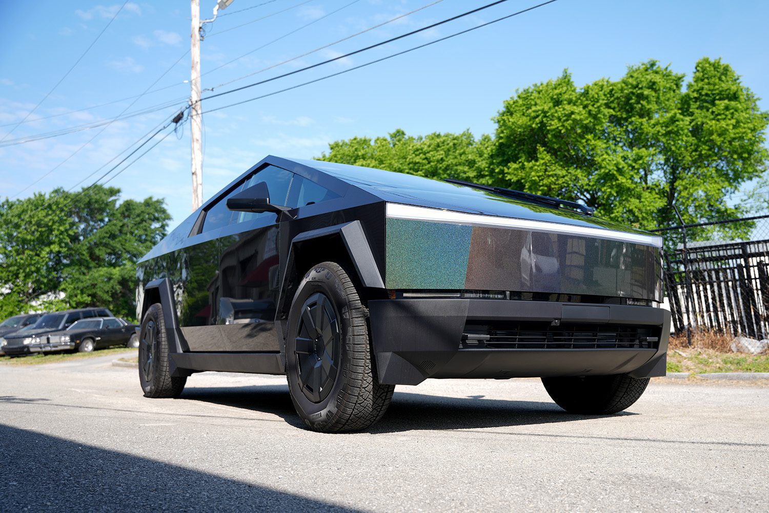 Cybertruck Black Laser Color PPF 